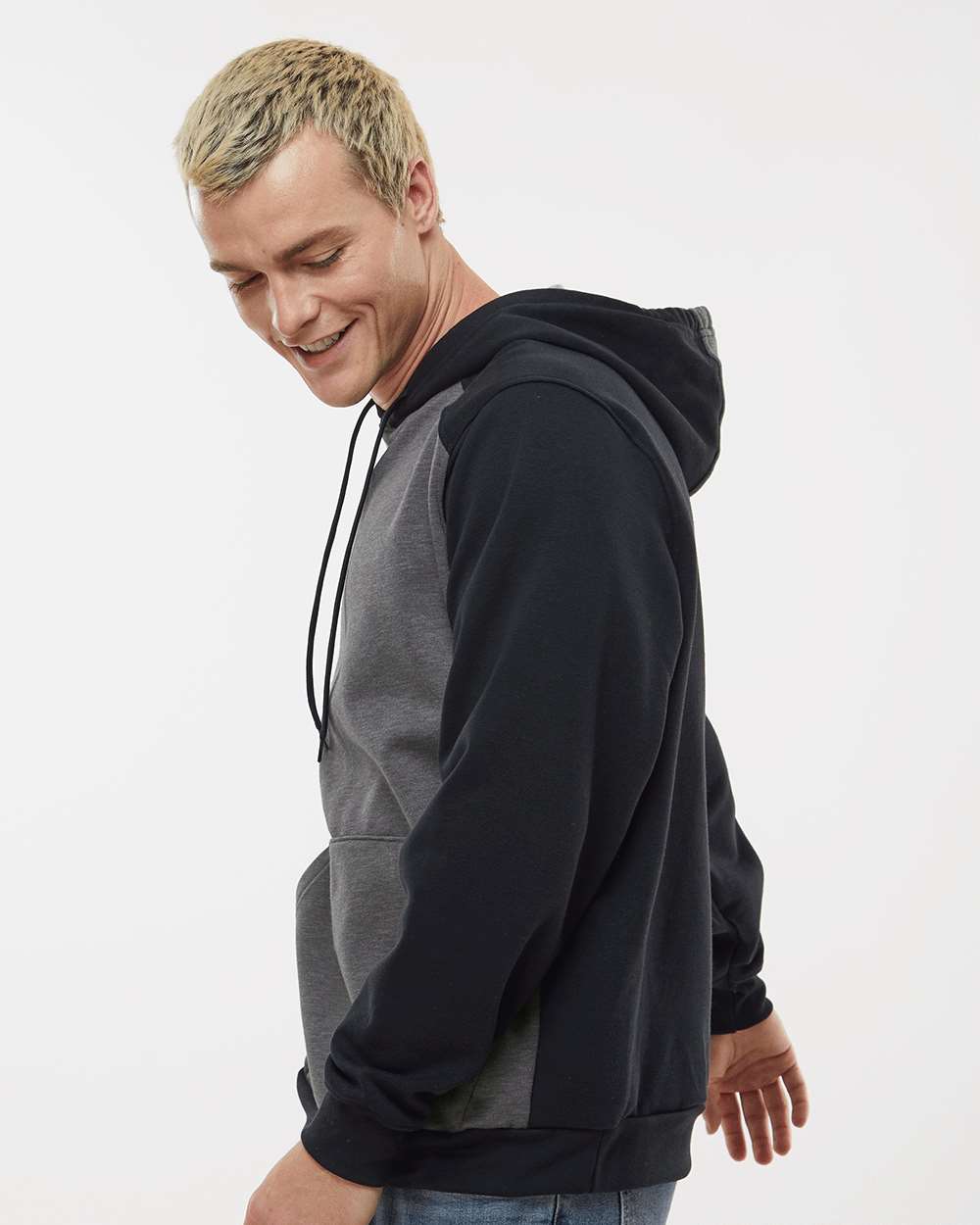Augusta Sportswear-6865-Eco Revive™ Three-Season Triblend Fleece Hooded Sweatshirt - Image 6