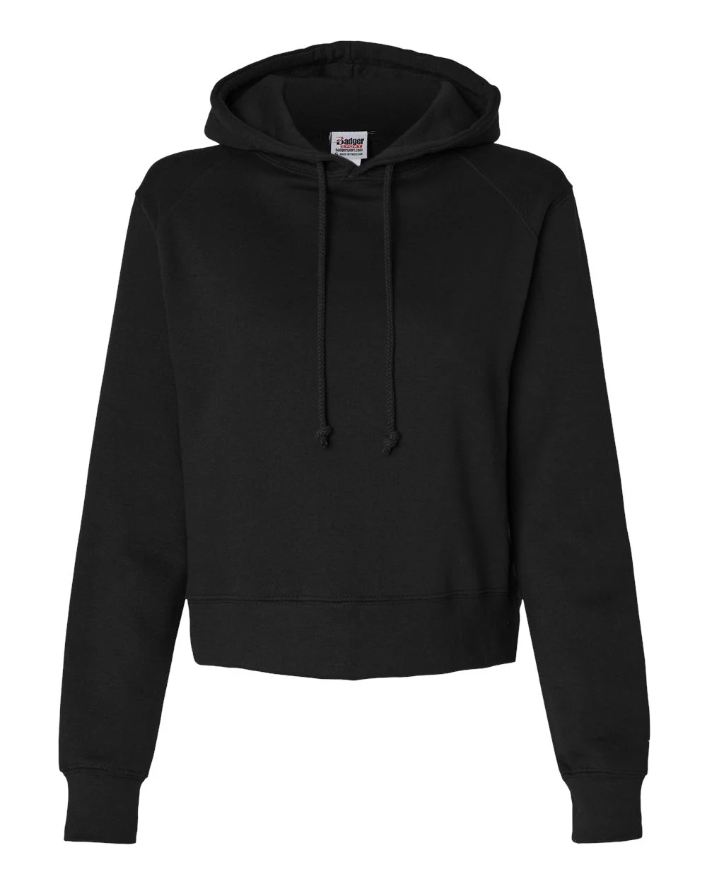 Badger-1261-Women's Crop Hooded Sweatshirt - Image 2