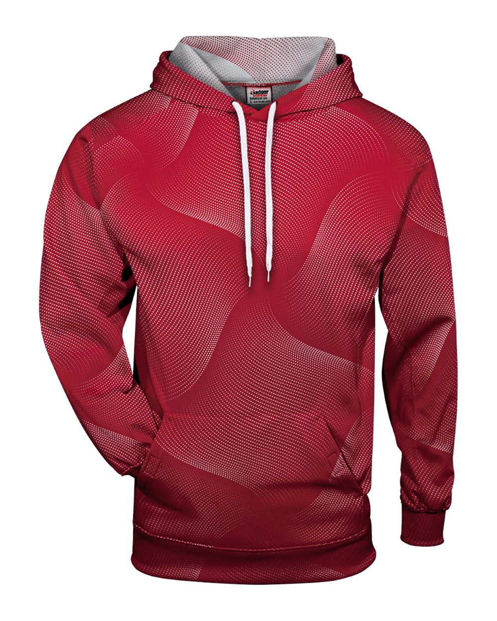 Badger-1413-Warp Hooded Sweatshirt