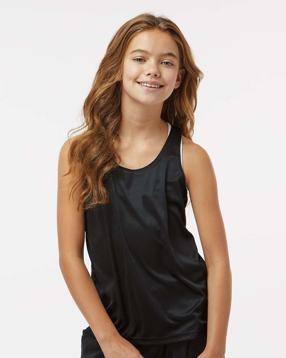 Badger-2166-Girls’ B-Core Racerback Tank Top - Image 5