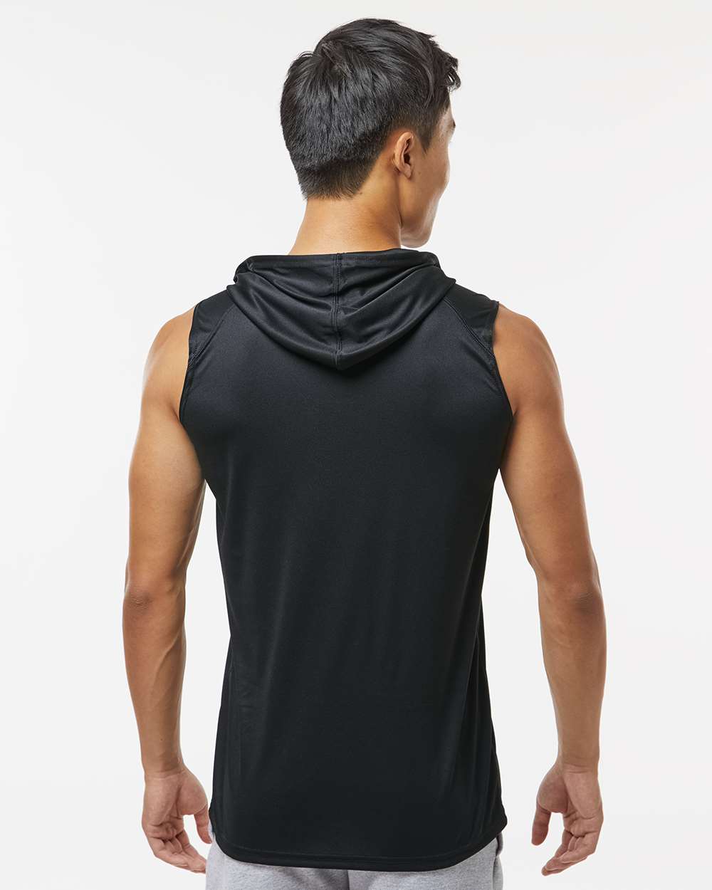 Badger-4108-B-Core Sleeveless Hooded T-Shirt - Image 7