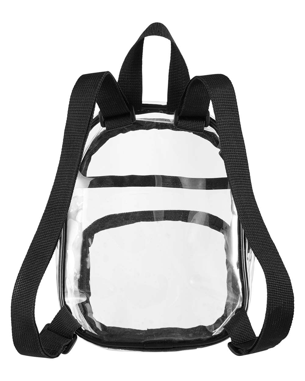 BAGedge-BE268-Clear PVC Mini Backpack - Image 3