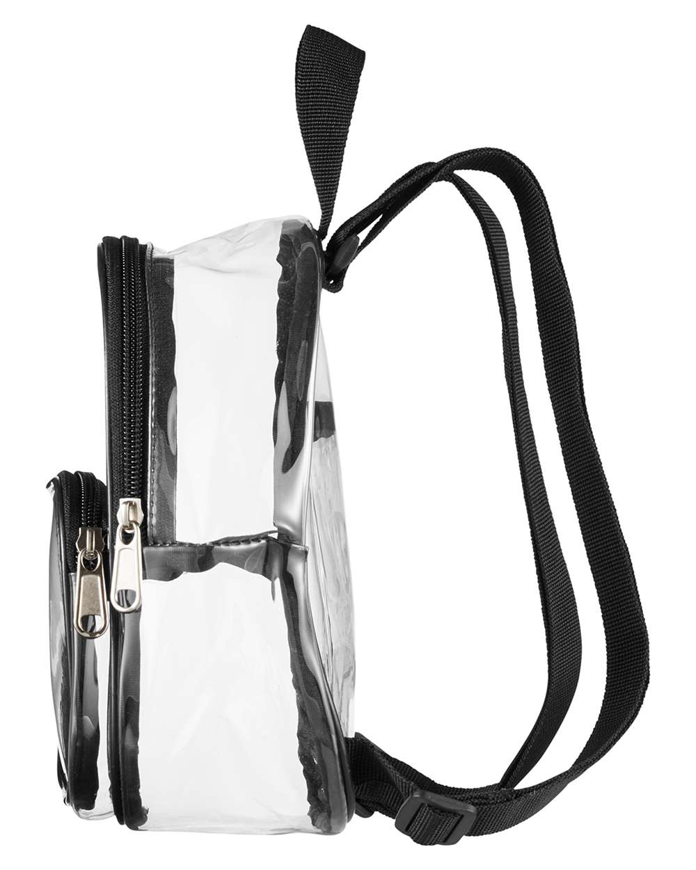 BAGedge-BE268-Clear PVC Mini Backpack - Image 4