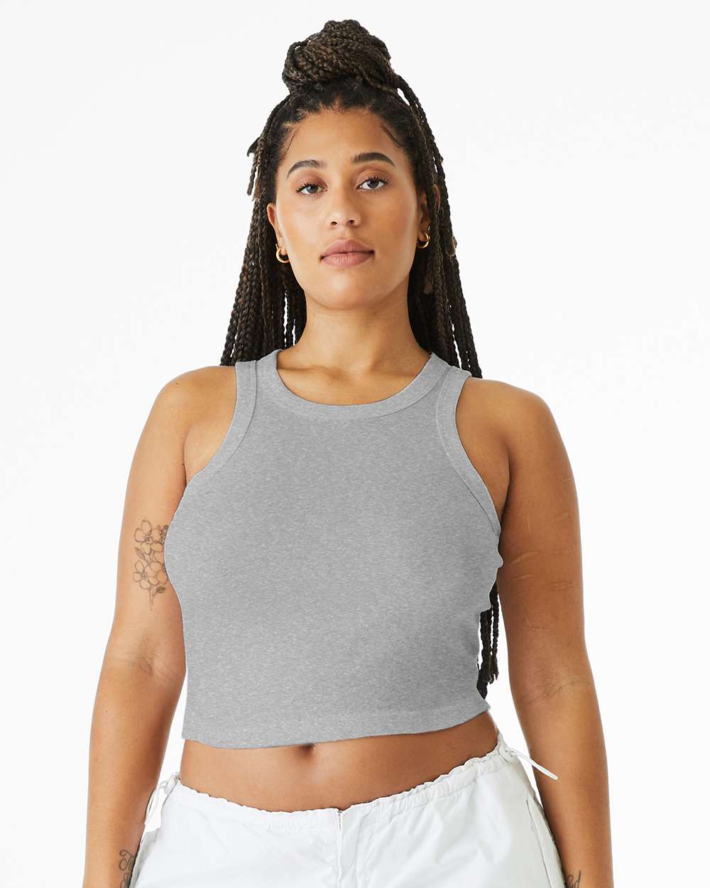 BELLA + CANVAS-1019-Women's Micro Rib Racer Tank - Image 5