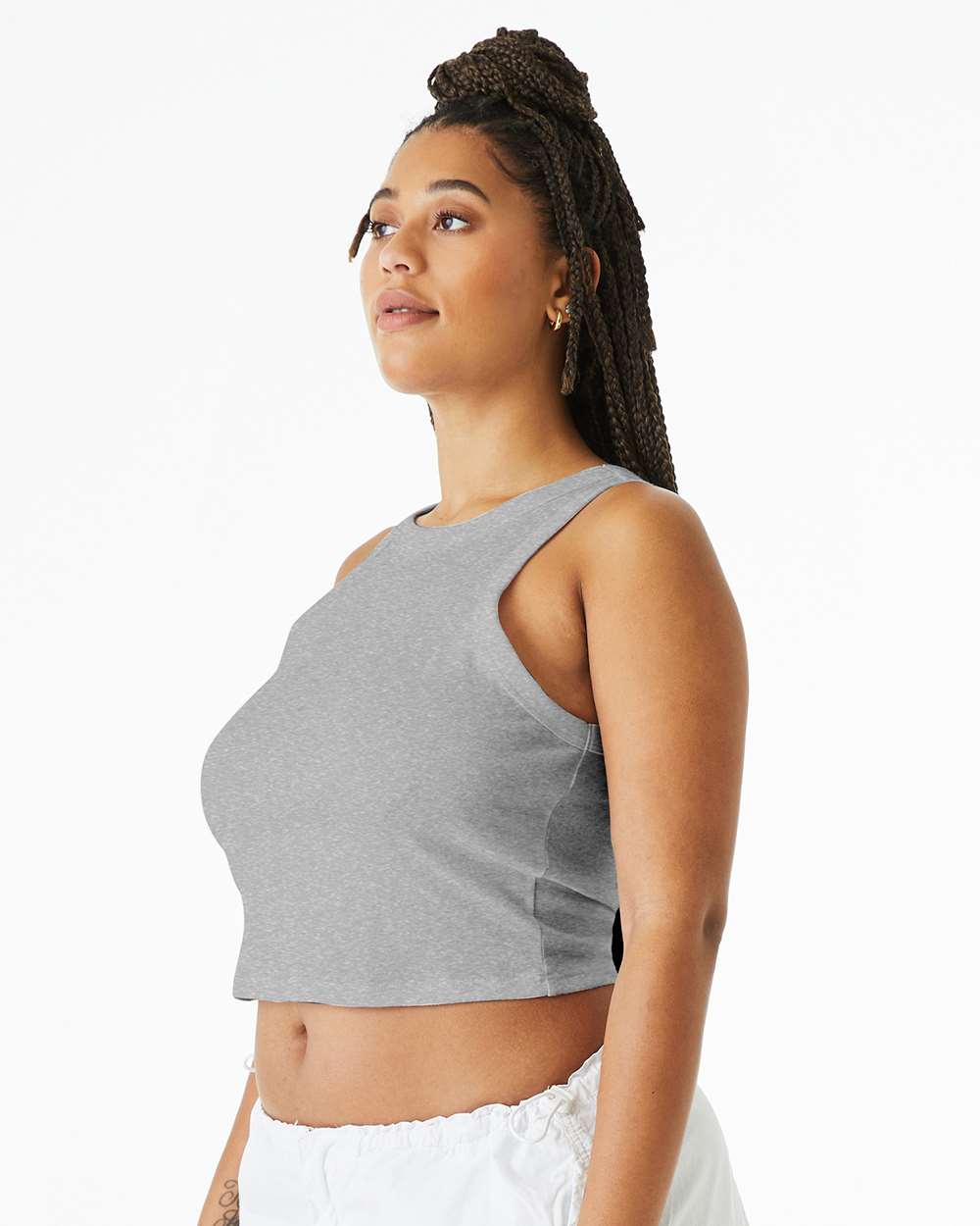 BELLA + CANVAS-1019-Women's Micro Rib Racer Tank - Image 6