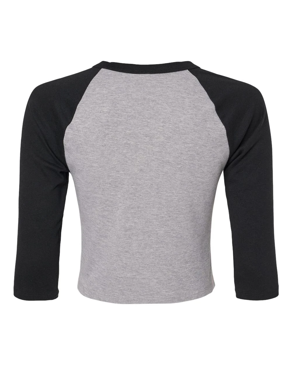 BELLA + CANVAS-1200-Women's Micro Rib 3/4 Raglan Sleeve Baby Tee - Image 3