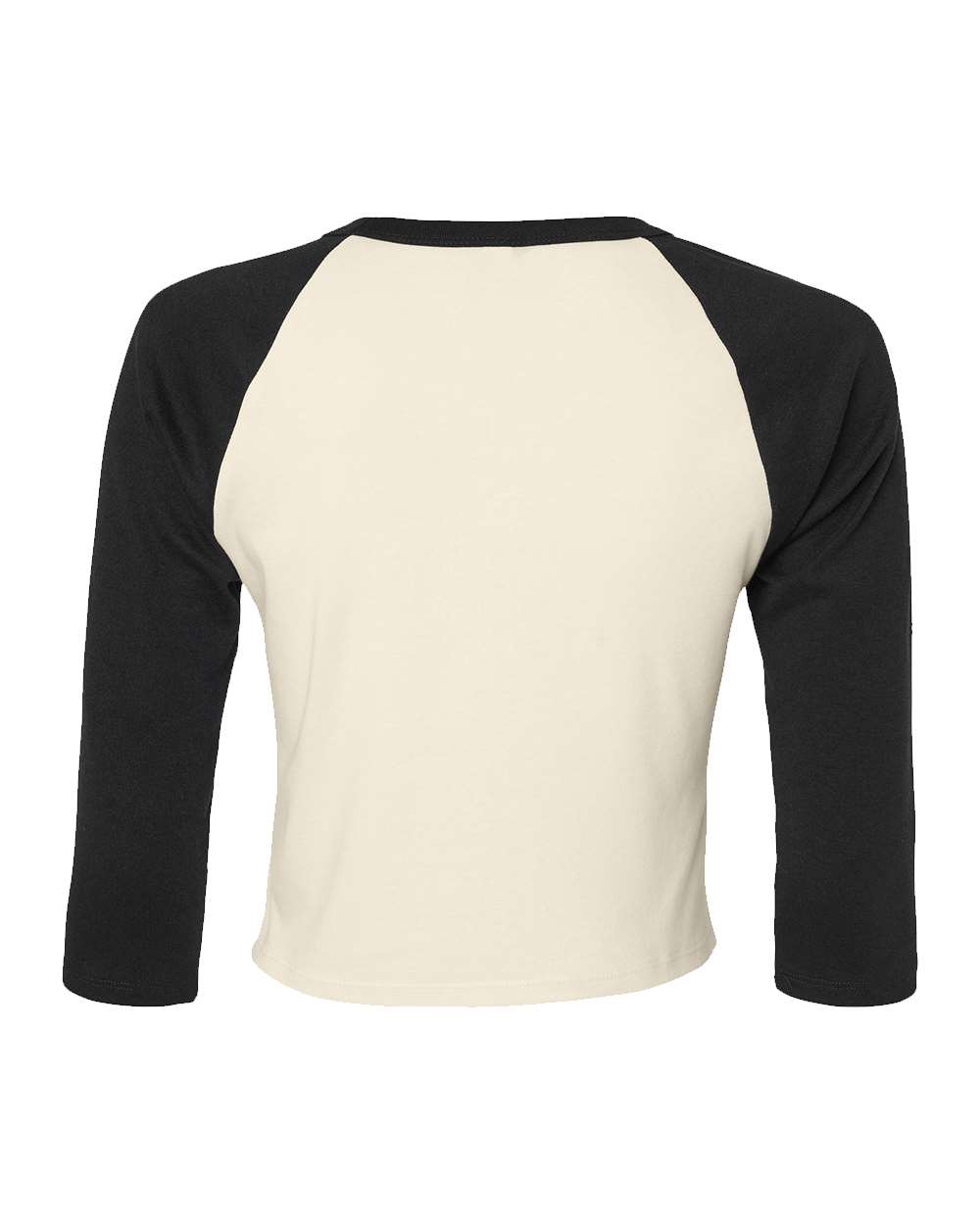 BELLA + CANVAS-1200-Women's Micro Rib 3/4 Raglan Sleeve Baby Tee - Image 9