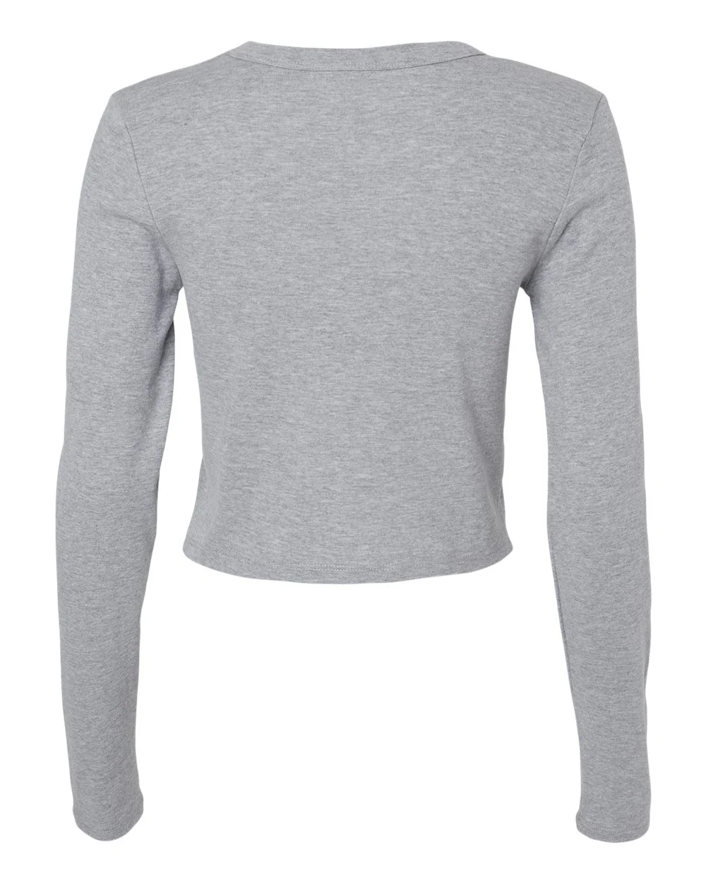 BELLA + CANVAS-1501-Women's Micro Rib Long Sleeve Baby Tee - Image 3