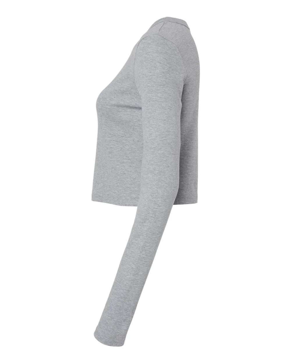 BELLA + CANVAS-1501-Women's Micro Rib Long Sleeve Baby Tee - Image 4