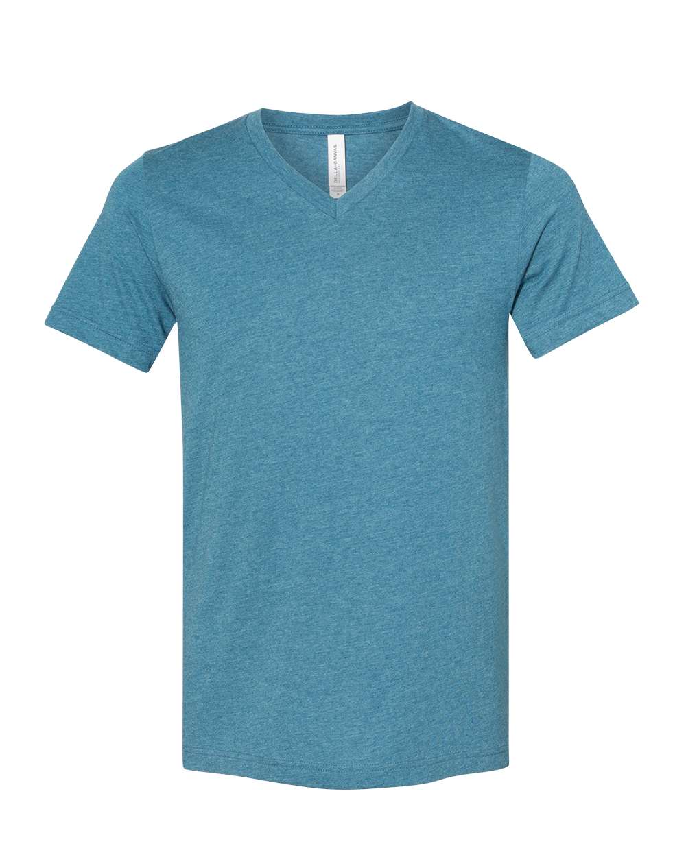BELLA + CANVAS-3005CVC-Heather CVC V-Neck Tee - Image 17