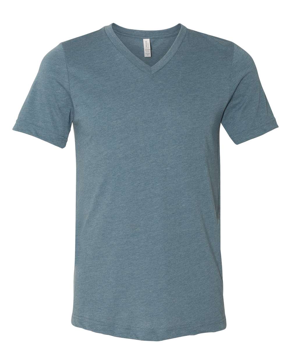 BELLA + CANVAS-3005CVC-Heather CVC V-Neck Tee - Image 53
