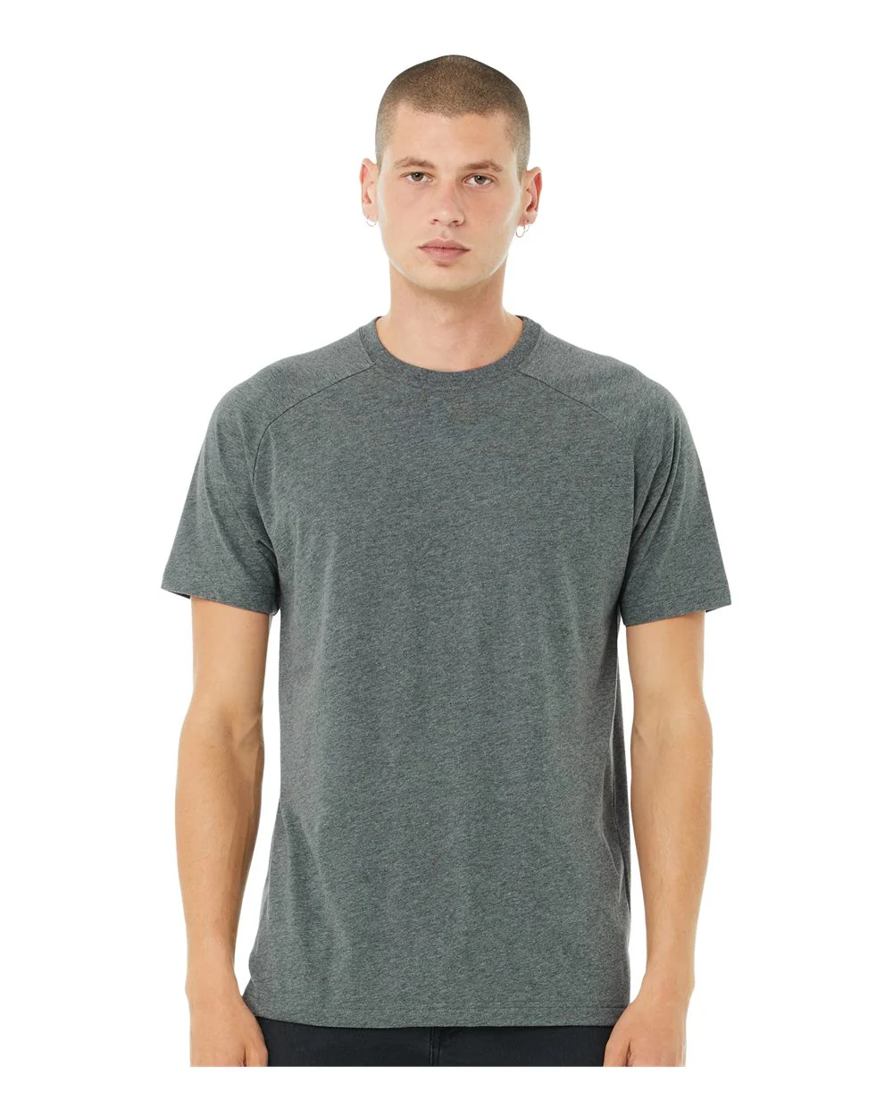 BELLA + CANVAS-3201-Heather CVC Raglan Tee - Image 20