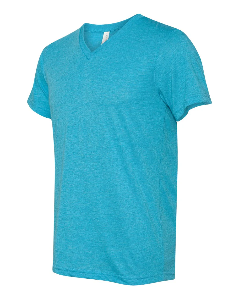 BELLA + CANVAS-3415-Triblend V-Neck Short Sleeve Tee - Image 4