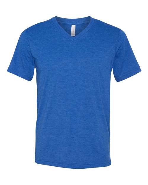 BELLA + CANVAS-3415-Triblend V-Neck Short Sleeve Tee - Image 92
