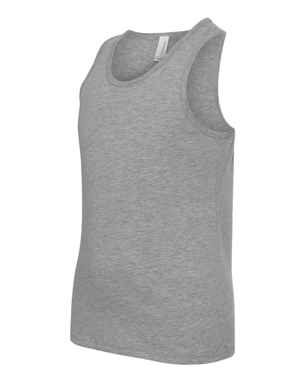 BELLA + CANVAS-3480YCVC-Youth Heather CVC Tank - Image 4