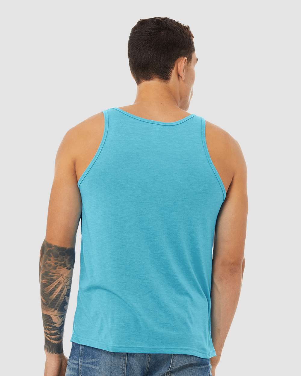 BELLA + CANVAS-3484-Triblend Tank - Image 7