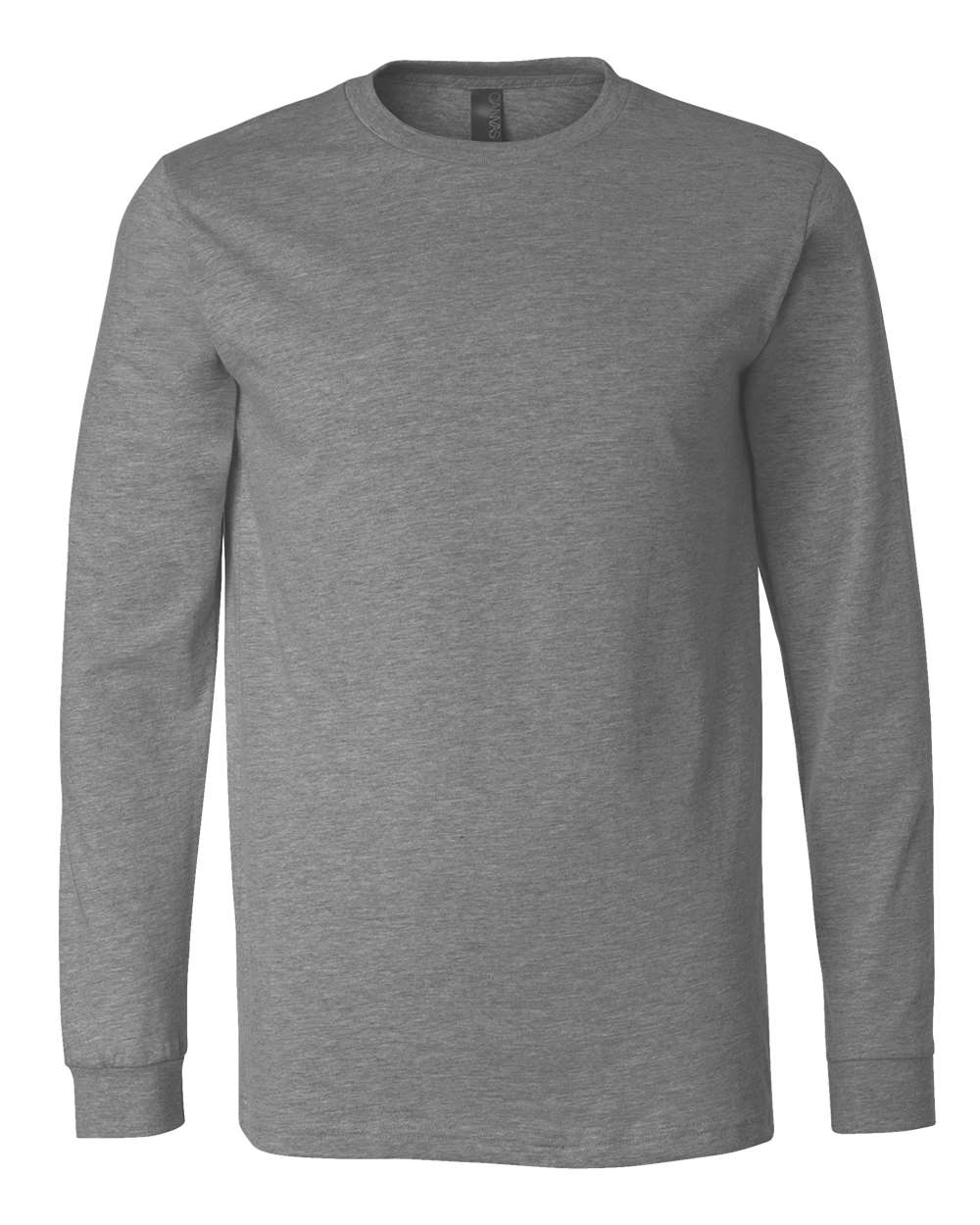 BELLA + CANVAS-3501CVC-Heather CVC Long Sleeve Tee - Image 11