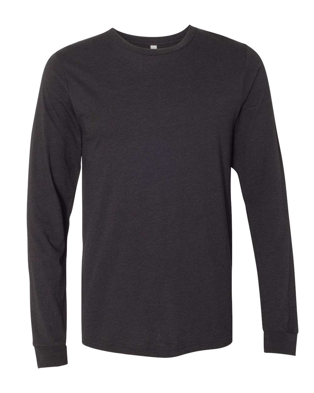 BELLA + CANVAS-3501CVC-Heather CVC Long Sleeve Tee - Image 5
