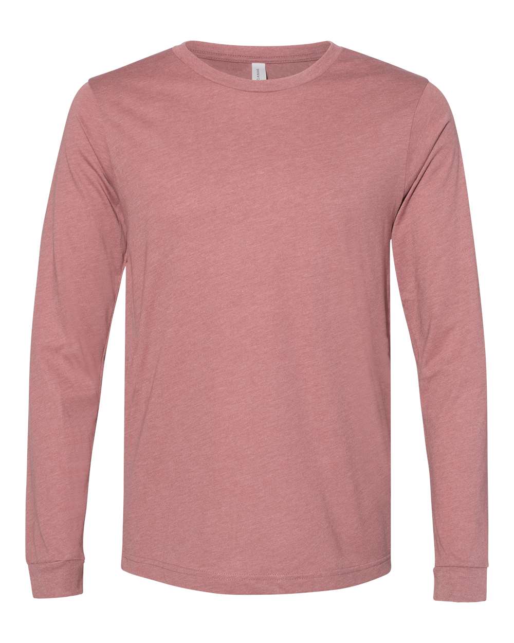 BELLA + CANVAS-3501CVC-Heather CVC Long Sleeve Tee - Image 71