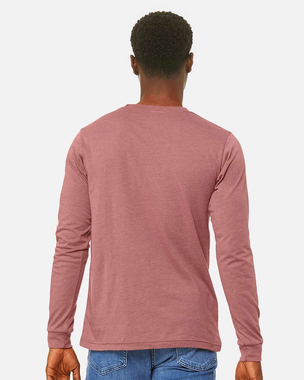 BELLA + CANVAS-3501CVC-Heather CVC Long Sleeve Tee - Image 76