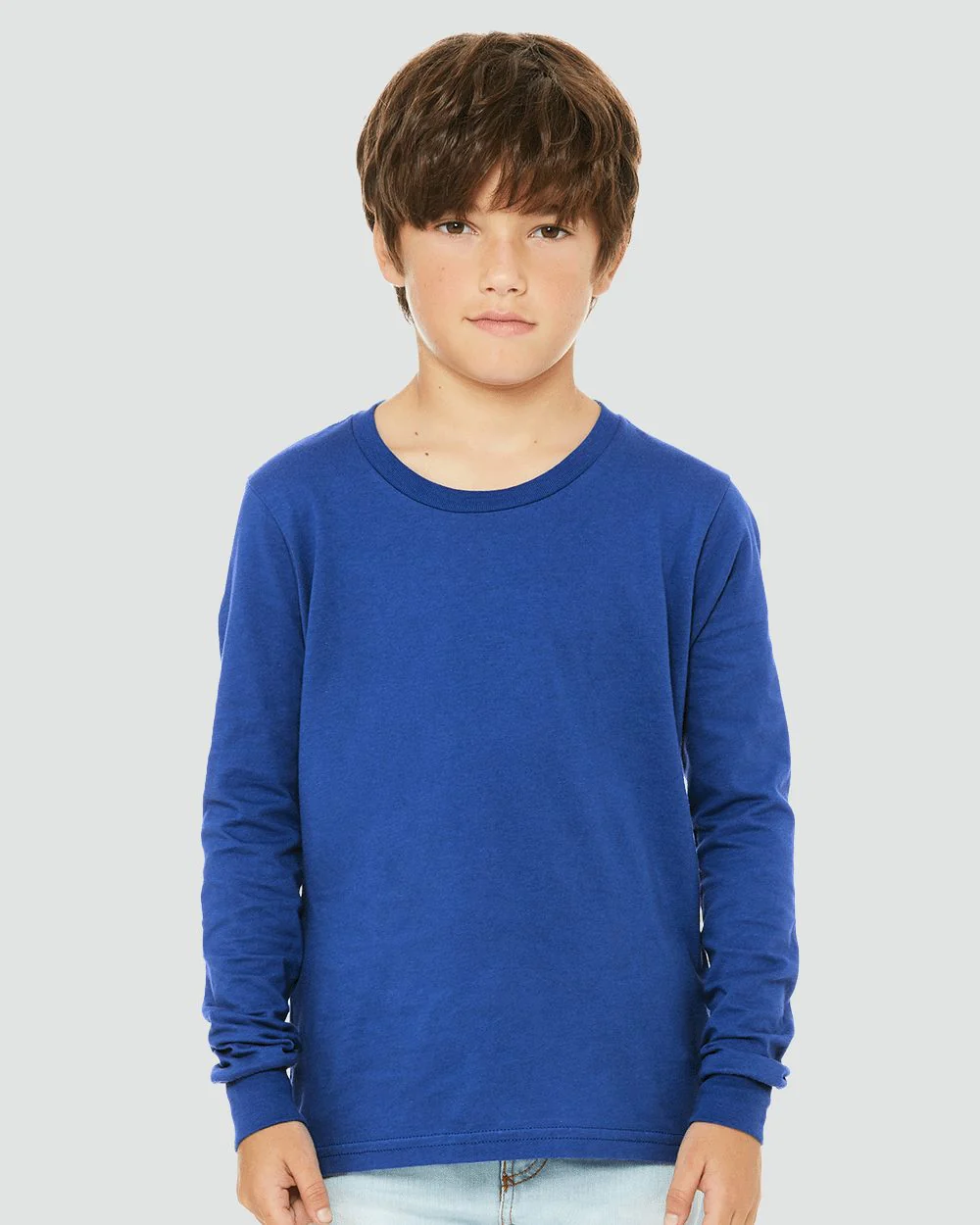 BELLA + CANVAS-3501Y-Youth Jersey Long Sleeve Tee
