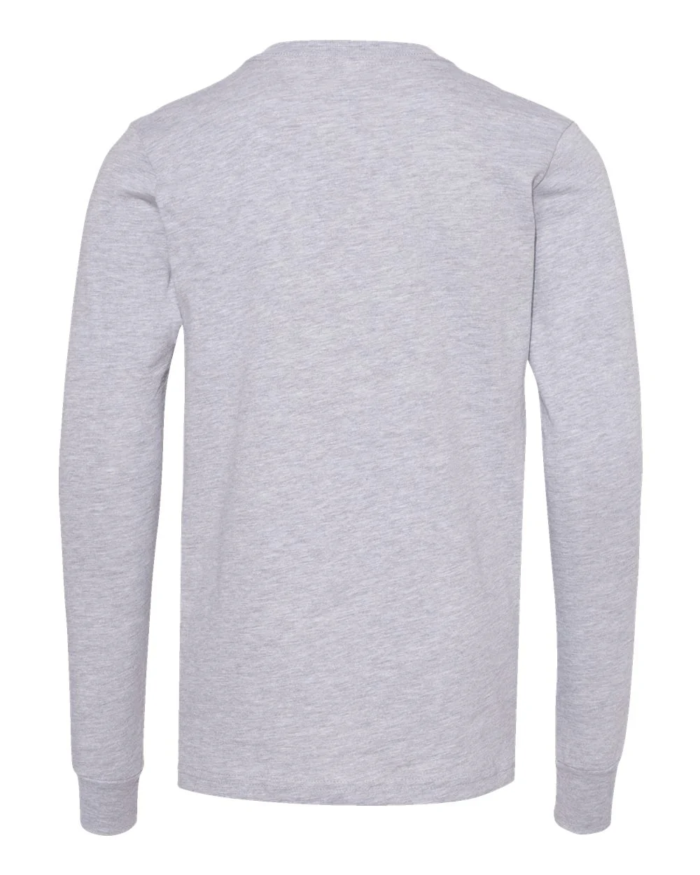 BELLA + CANVAS-3501YCVC-Youth Heather CVC Long Sleeve Tee - Image 3