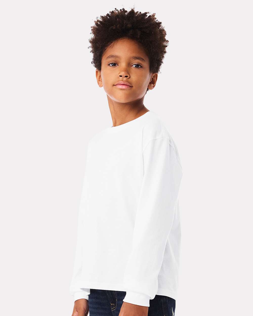 BELLA + CANVAS-3511Y-Youth 6oz. Heavyweight Long Sleeve Tee - Image 72