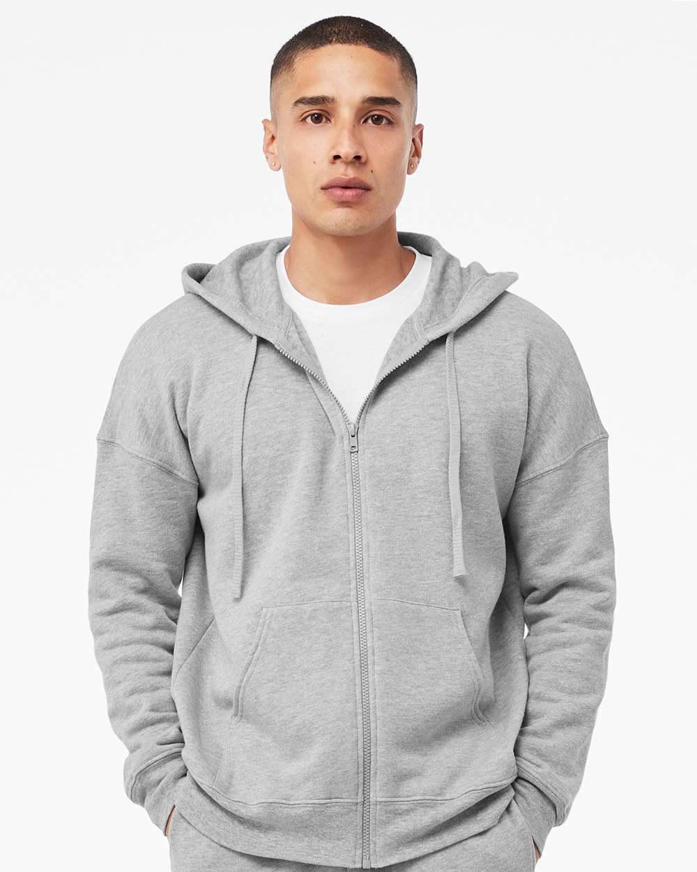 BELLA + CANVAS-3759-Sponge Fleece DTM Full-Zip Hoodie - Image 5