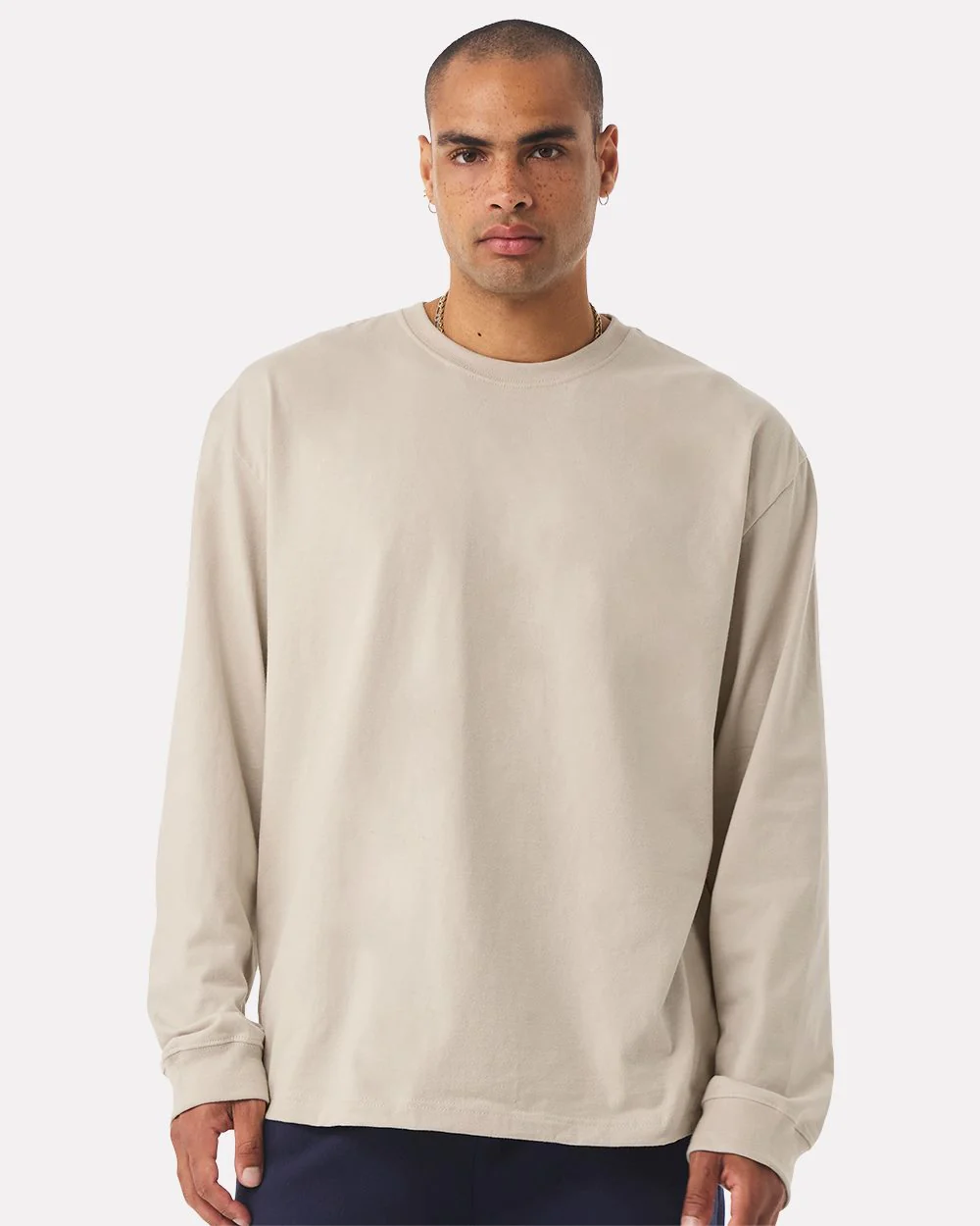 BELLA + CANVAS-4651-7.5 oz Heavyweight Long Sleeve Tee