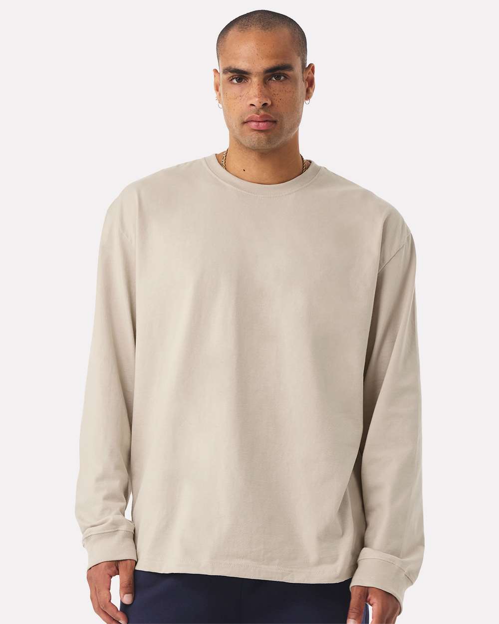 BELLA + CANVAS-4651-7.5 oz Heavyweight Long Sleeve Tee - Image 29