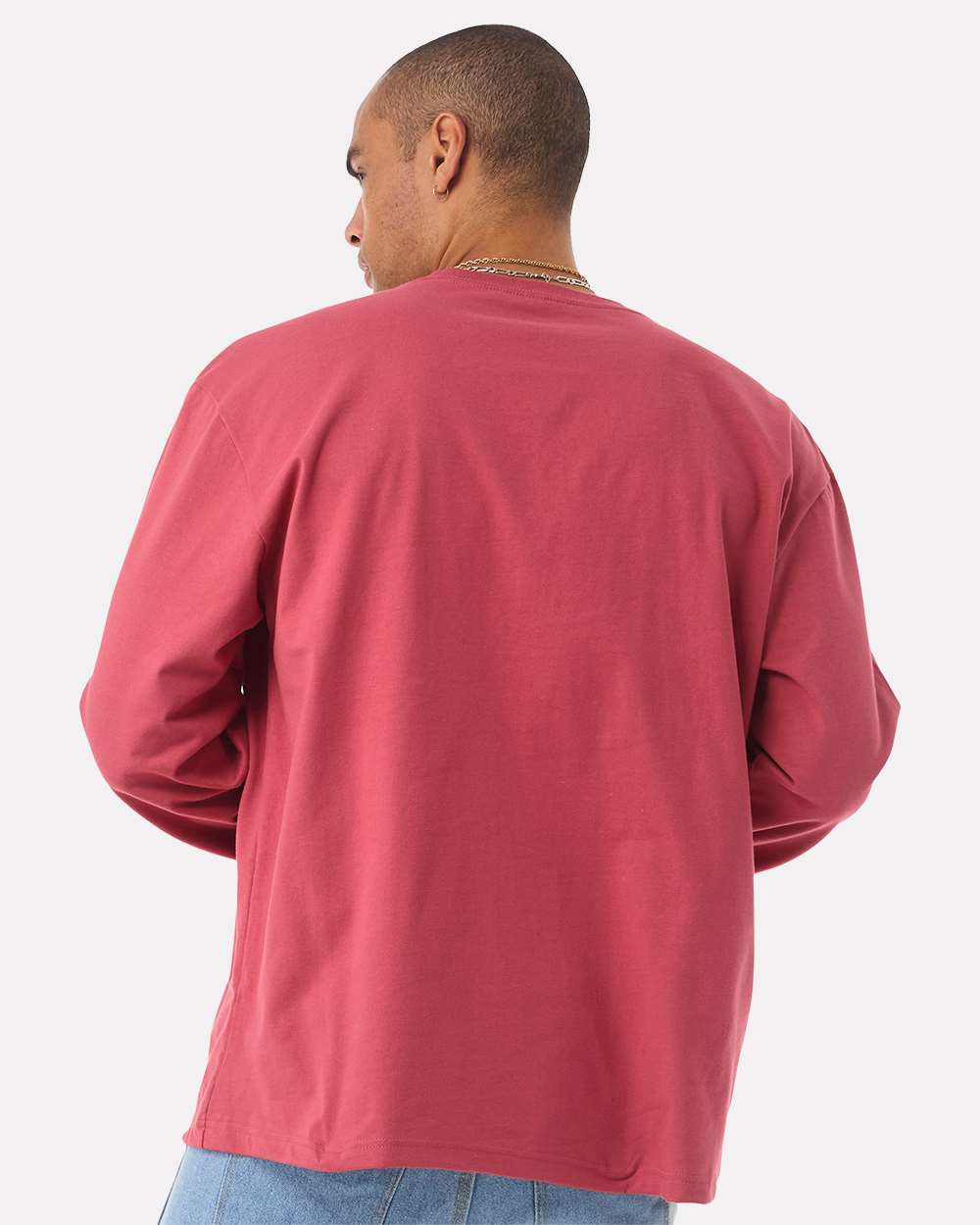 BELLA + CANVAS-4651-7.5 oz Heavyweight Long Sleeve Tee - Image 55