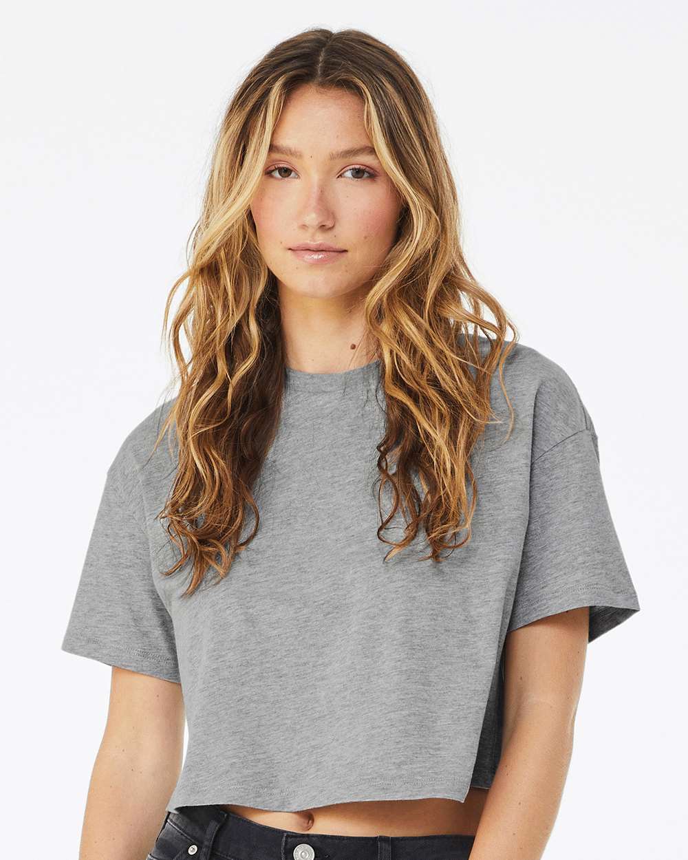 BELLA + CANVAS-6482-Women's Jersey Crop Tee - Image 5