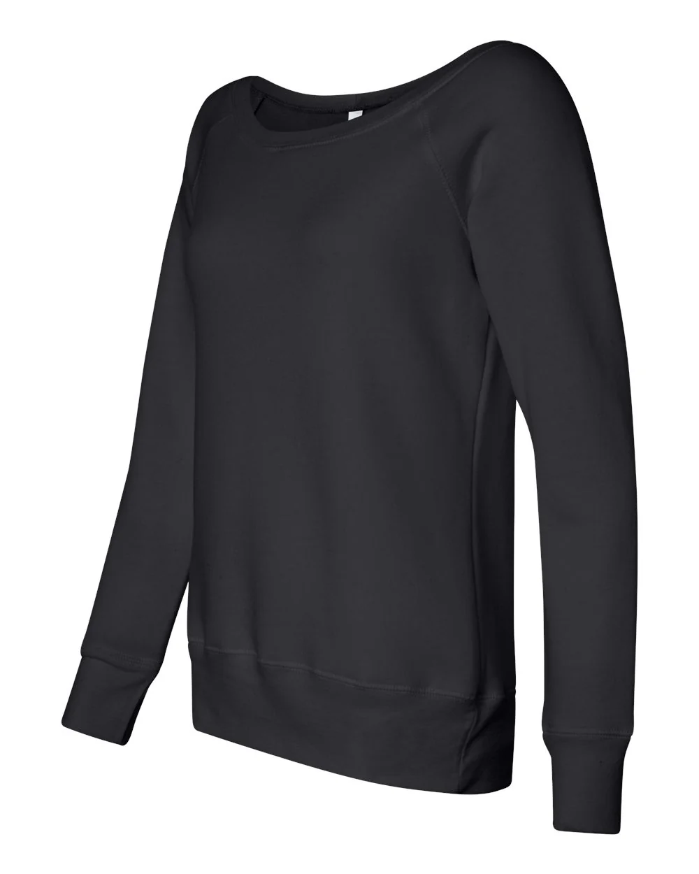 BELLA + CANVAS-7501-Women’s Sponge Fleece Wide Neck Sweatshirt - Image 10