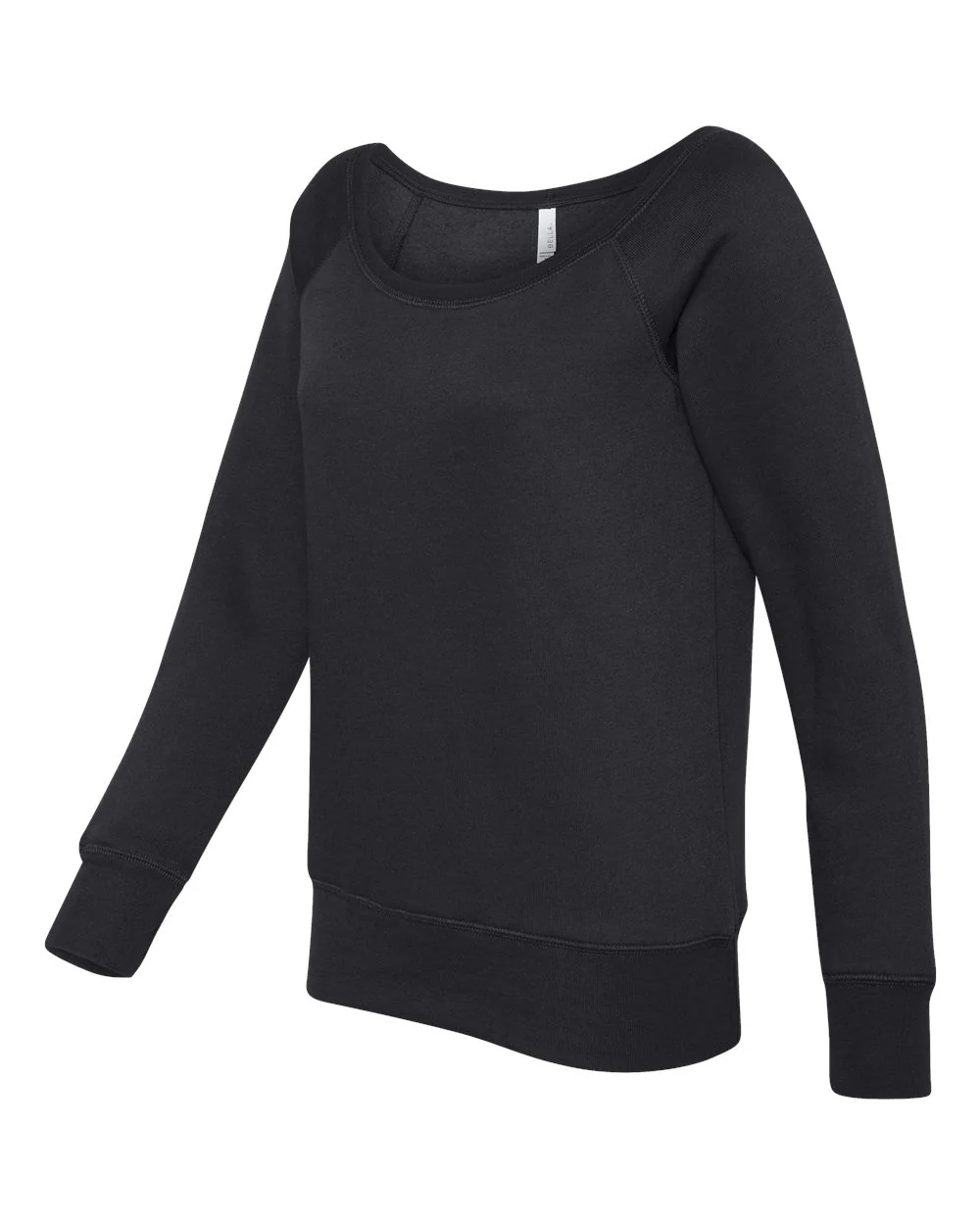 BELLA + CANVAS-7501-Women’s Sponge Fleece Wide Neck Sweatshirt - Image 4