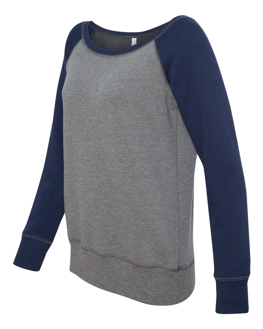 BELLA + CANVAS-7501-Women’s Sponge Fleece Wide Neck Sweatshirt - Image 7