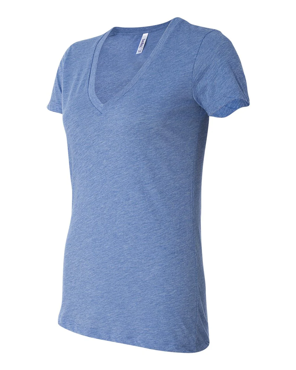 BELLA + CANVAS-8435-Women’s Triblend Deep V-Neck Tee - Image 10
