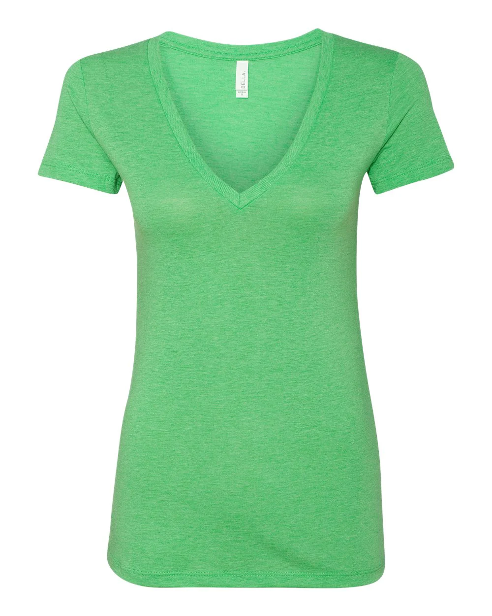 BELLA + CANVAS-8435-Women’s Triblend Deep V-Neck Tee - Image 14