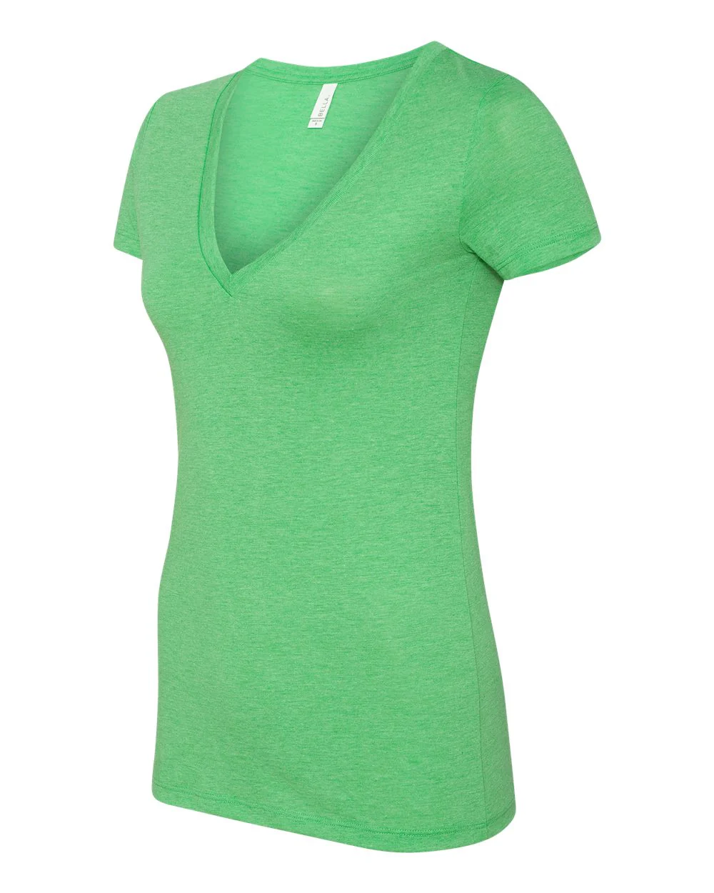 BELLA + CANVAS-8435-Women’s Triblend Deep V-Neck Tee - Image 16
