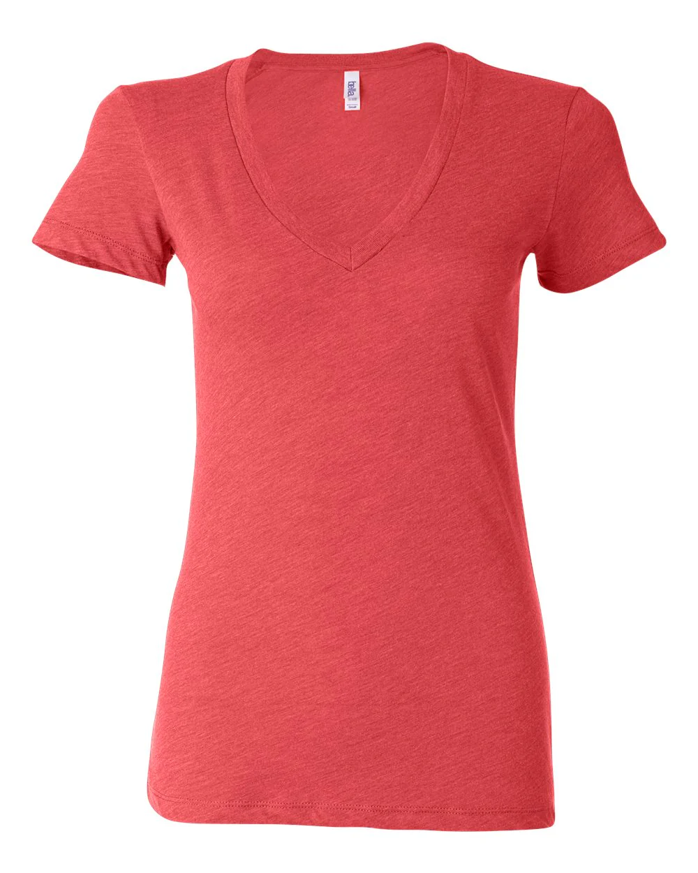 BELLA + CANVAS-8435-Women’s Triblend Deep V-Neck Tee - Image 23