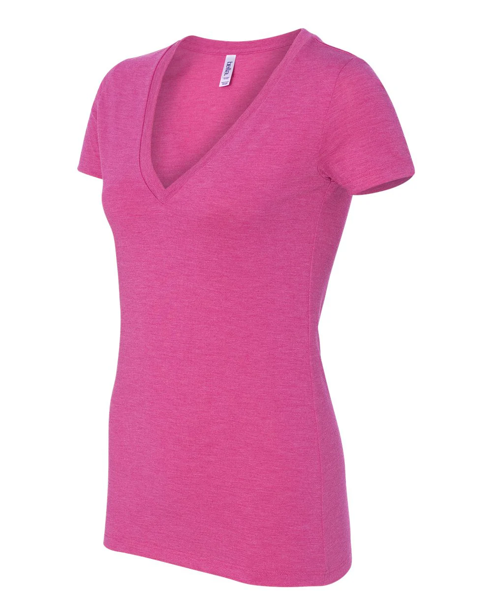 BELLA + CANVAS-8435-Women’s Triblend Deep V-Neck Tee - Image 7