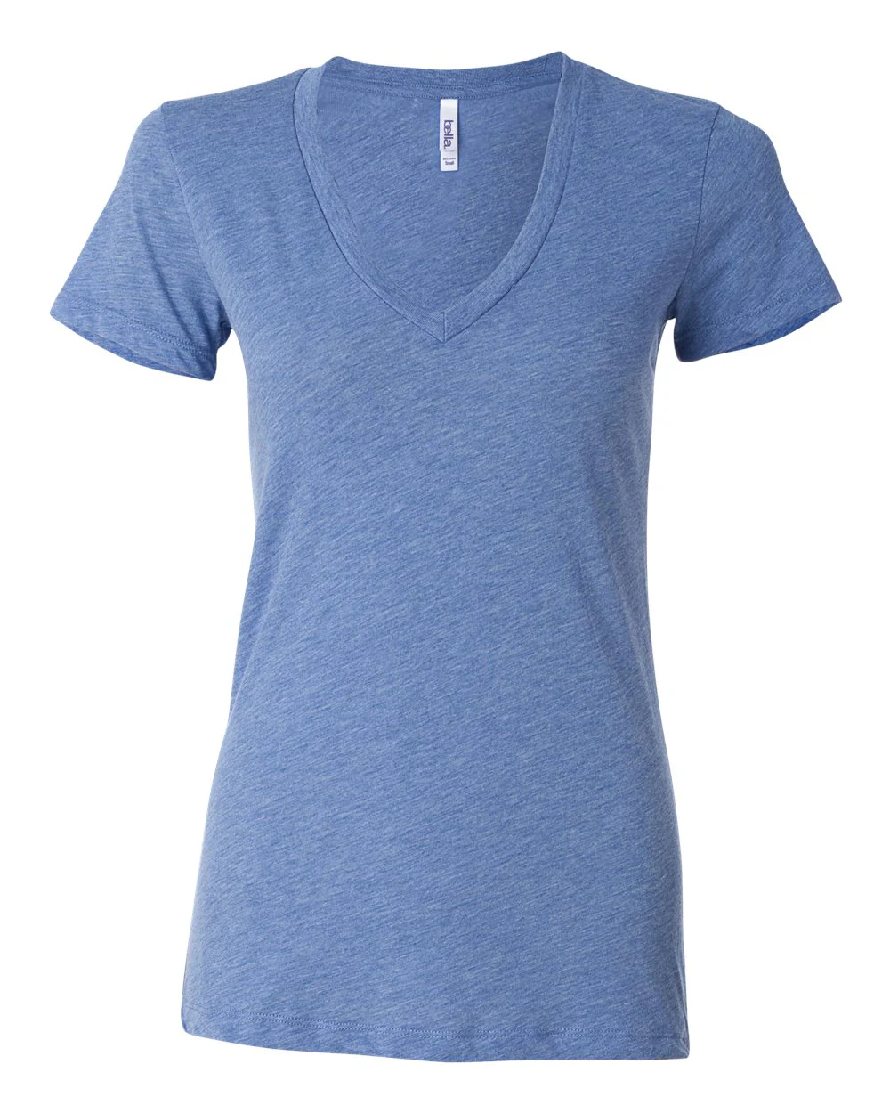BELLA + CANVAS-8435-Women’s Triblend Deep V-Neck Tee - Image 8