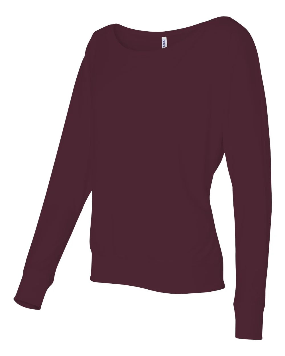 BELLA + CANVAS-8850-Women’s Flowy Off Shoulder Long Sleeve Tee - Image 13