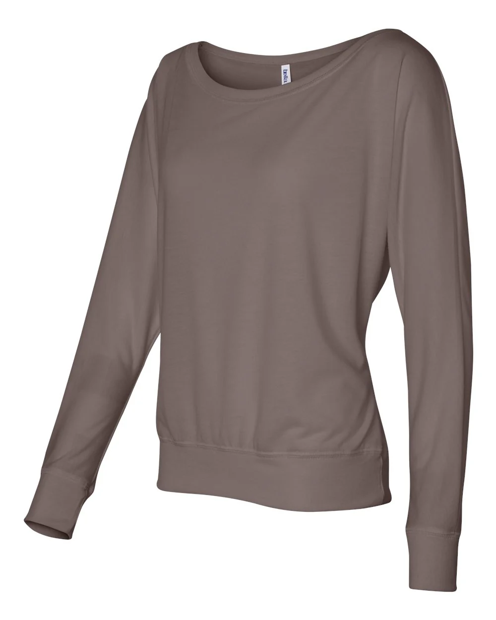 BELLA + CANVAS-8850-Women’s Flowy Off Shoulder Long Sleeve Tee - Image 19