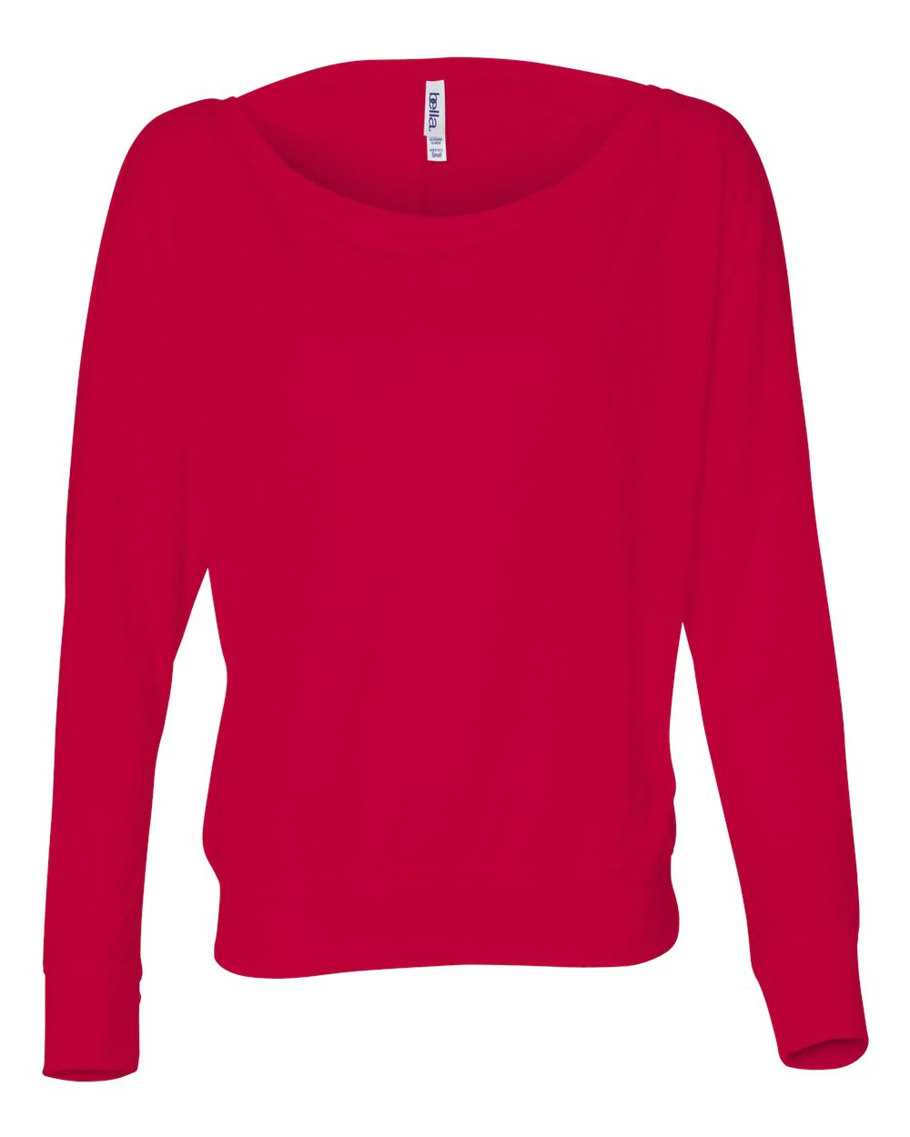 BELLA + CANVAS-8850-Women’s Flowy Off Shoulder Long Sleeve Tee - Image 20