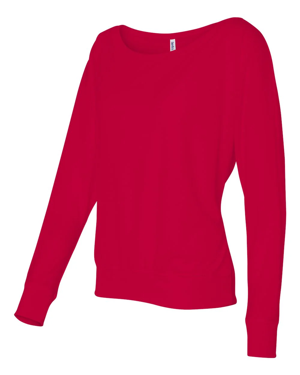 BELLA + CANVAS-8850-Women’s Flowy Off Shoulder Long Sleeve Tee - Image 22