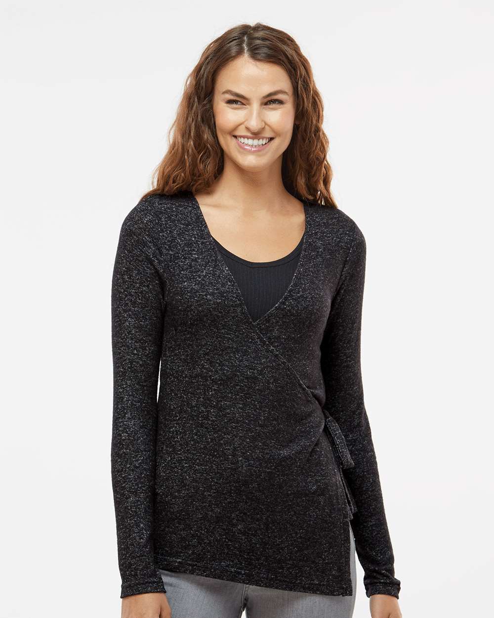 Boxercraft-BW1301-Women's Cuddle Wrap Top - Image 5