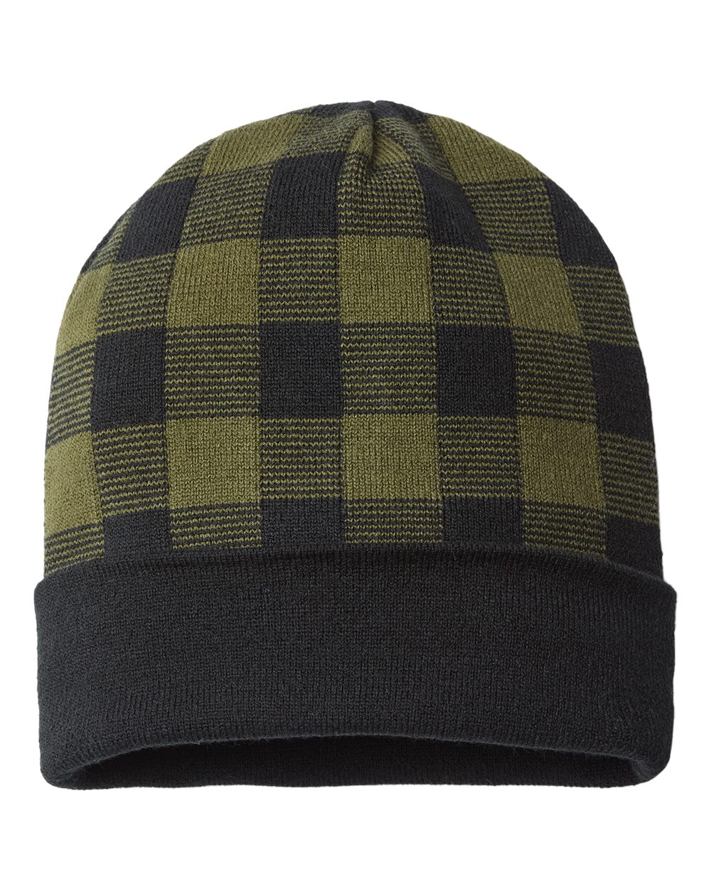 CAP AMERICA-RKP12-USA-Made Plaid Beanie - Image 10