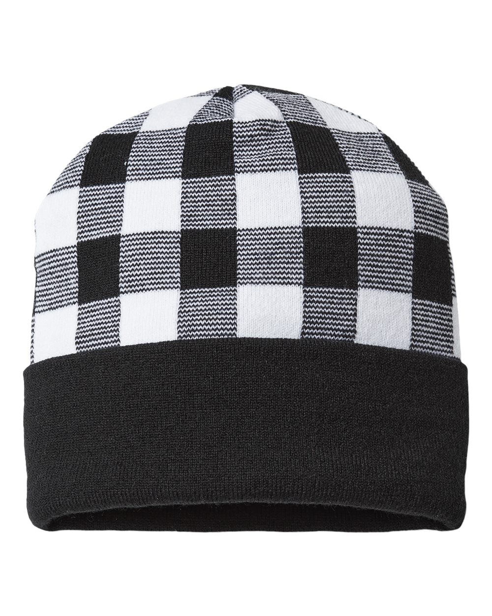 CAP AMERICA-RKP12-USA-Made Plaid Beanie - Image 11
