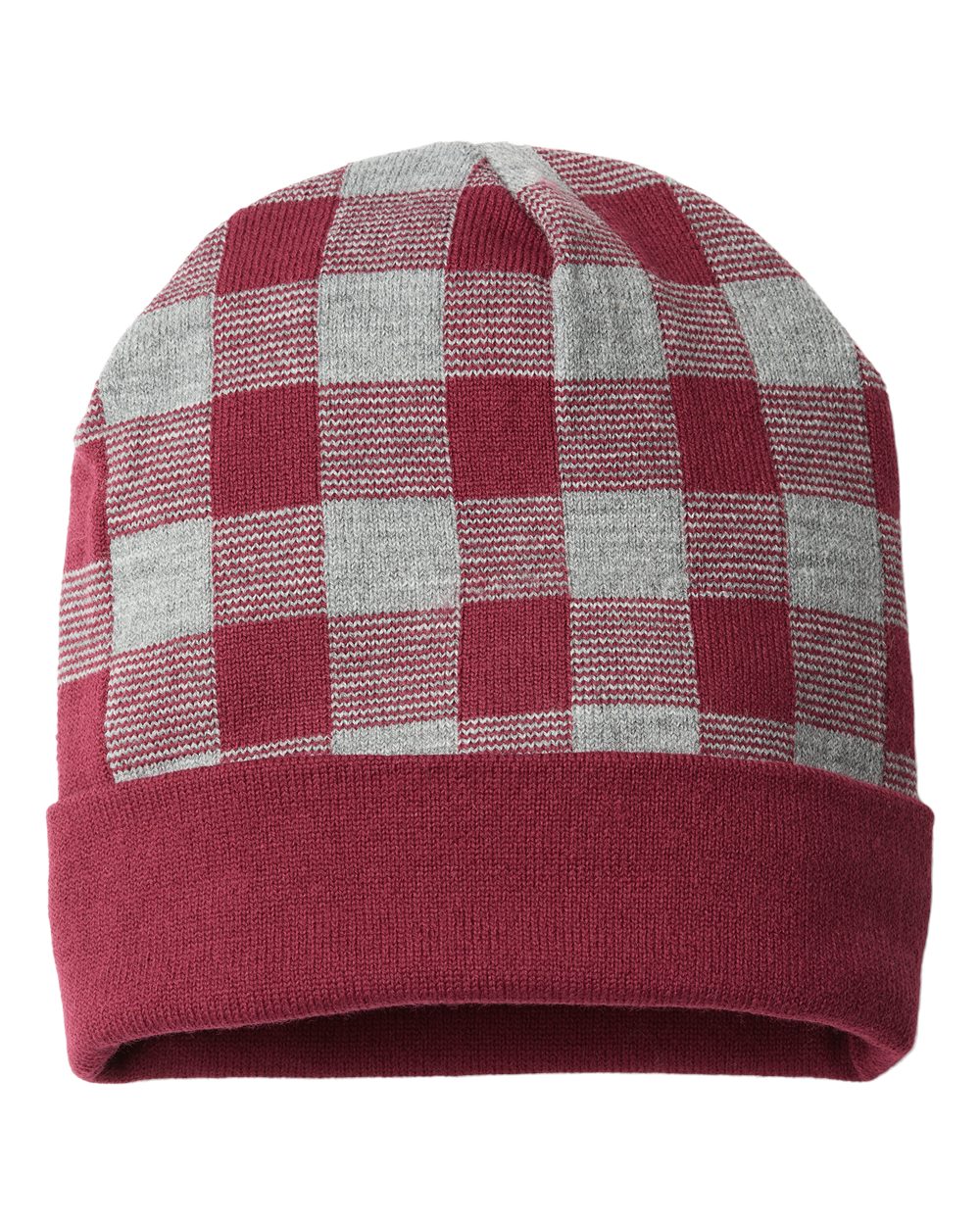 CAP AMERICA-RKP12-USA-Made Plaid Beanie - Image 5