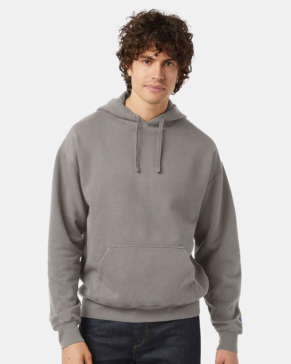 Champion-CD450-Garment-Dyed Hooded Sweatshirt - Image 11